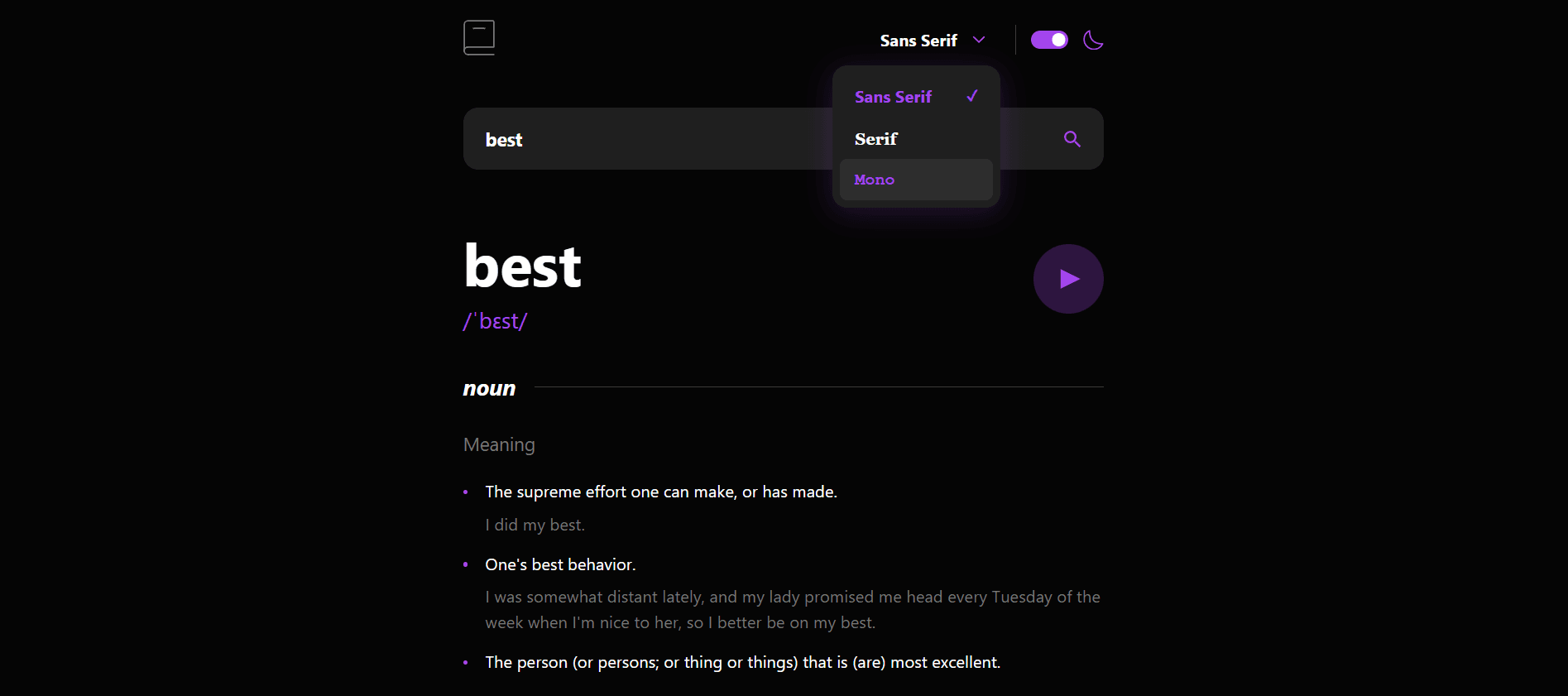 Online Dictionary